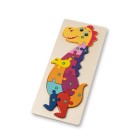DIPLODOCO. Puzzle in legno compensato a forma di dinosauro FullGadgets.com