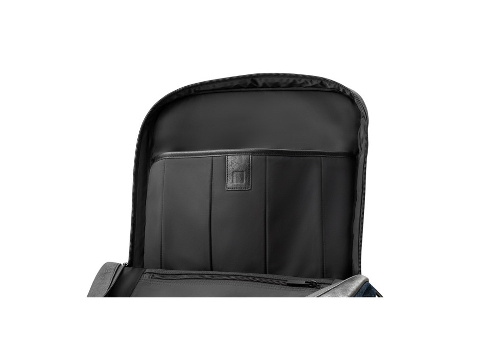 DIVERGENT BACKPACK I. Zaino porta PC fino a 15'6'' in denim e PU FullGadgets.com