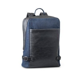 DIVERGENT BACKPACK I. Zaino porta PC fino a 15'6'' in denim e PU FullGadgets.com