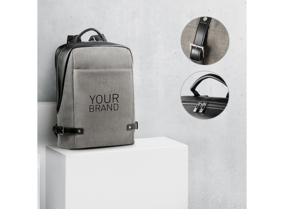 DIVERGENT BACKPACK II. Zaino porta PC 15'6'' in tessuto e PU FullGadgets.com