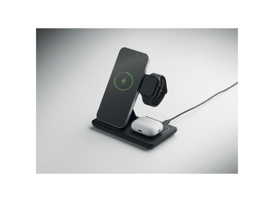 DOCK3 - Caricabatterie pieghevole 3 in 1 d FullGadgets.com