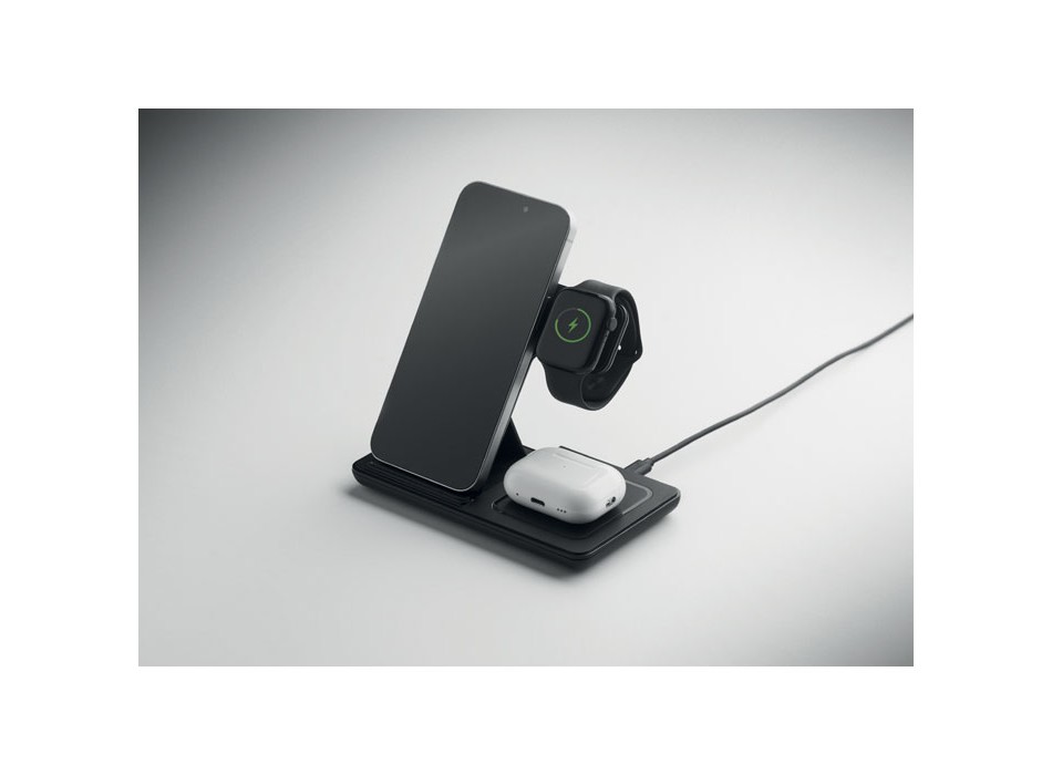 DOCK3 - Caricabatterie pieghevole 3 in 1 d FullGadgets.com