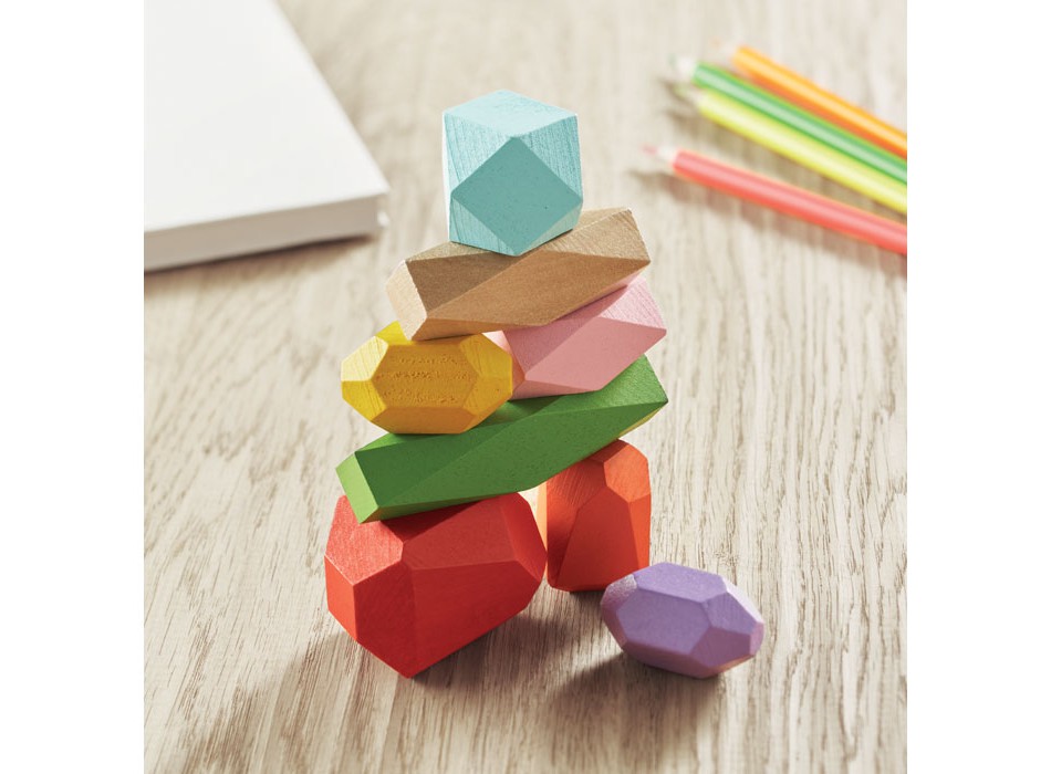 DOLMEN - Set 8 rocce impilabili FullGadgets.com