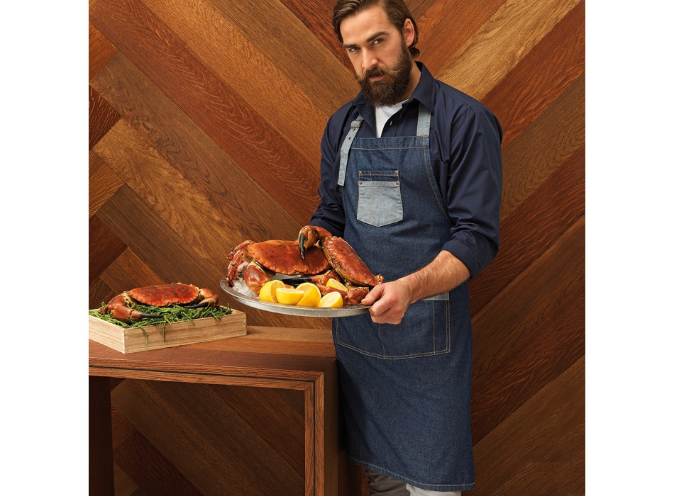 Domain Bib Apron 70%C 30%P FullGadgets.com