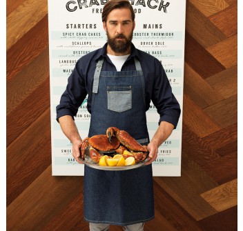 Domain Bib Apron 70%C 30%P FullGadgets.com