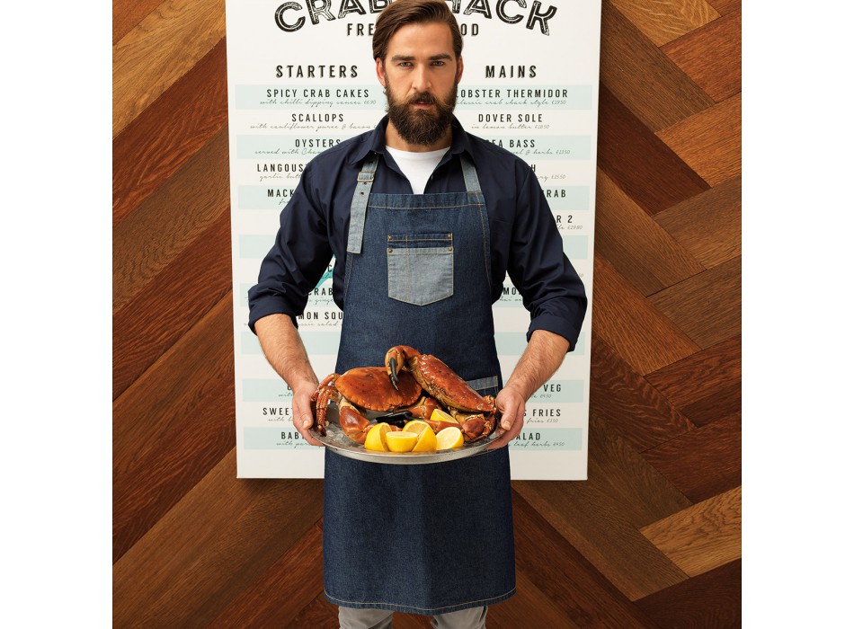 Domain Bib Apron 70%C 30%P FullGadgets.com