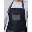 Domain Contrast Denim Bib Apron FullGadgets.com