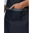 Domain Contrast Denim Bib Apron FullGadgets.com