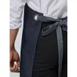 Domain Contrast Denim Bib Apron FullGadgets.com