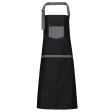 Domain Contrast Denim Bib Apron FullGadgets.com