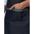 Domain Contrast Denim Bib Apron FullGadgets.com