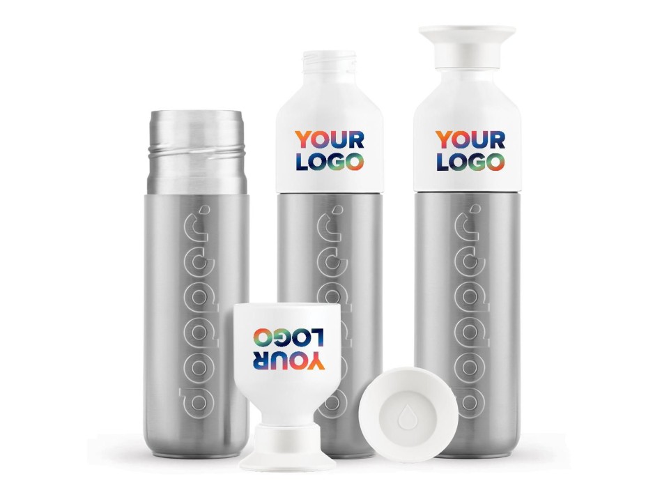 Dopper Silver Insulated (350 ml) FullGadgets.com