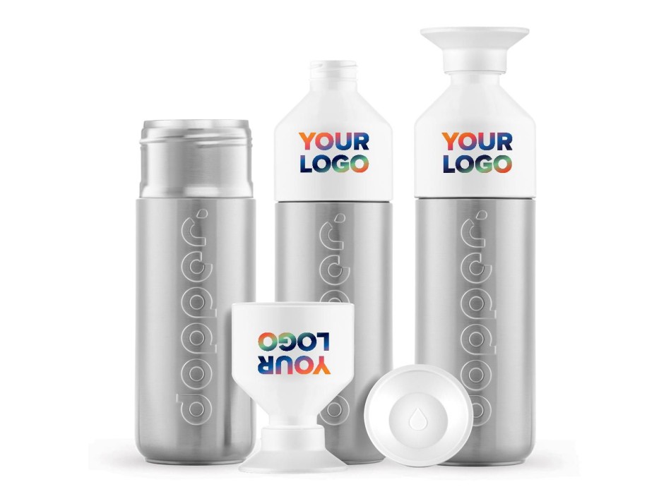 Dopper Silver Insulated (580 ml) FullGadgets.com