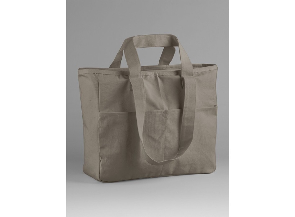 Double Handle Cargo Pocket Tote FullGadgets.com