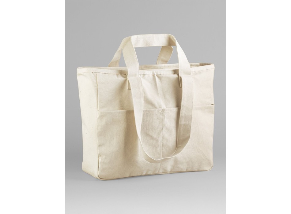 Double Handle Cargo Pocket Tote FullGadgets.com