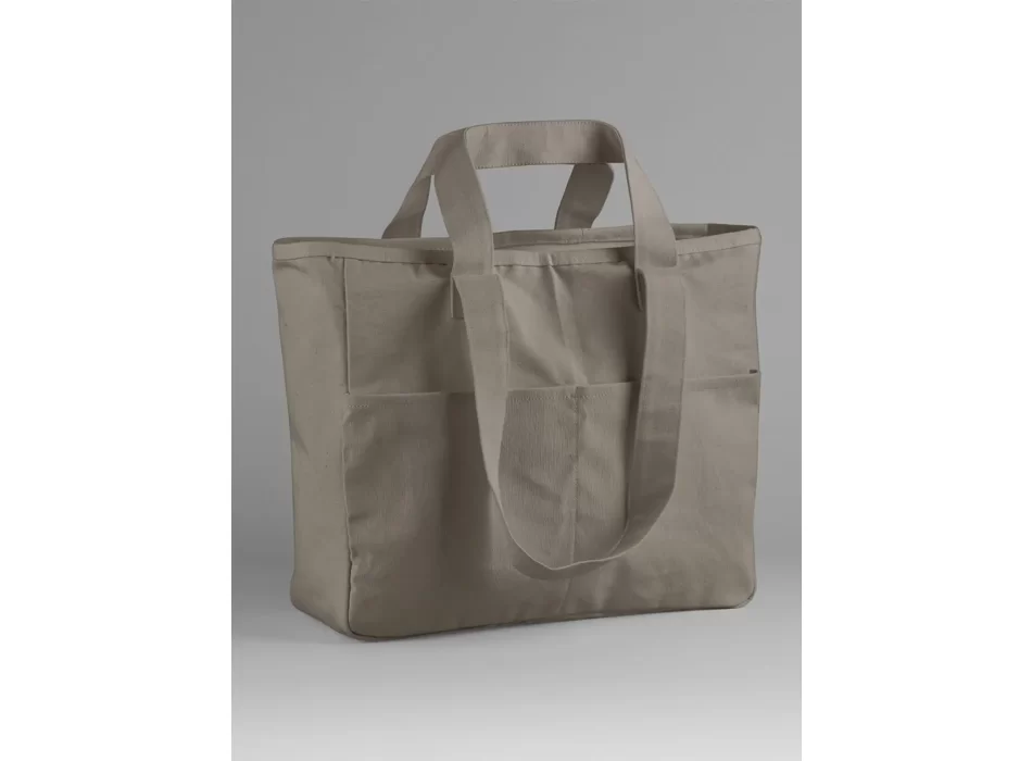 Double Handle Cargo Pocket Tote FullGadgets.com