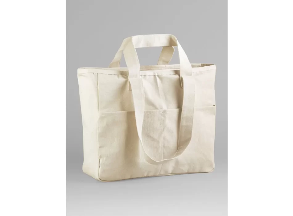 Double Handle Cargo Pocket Tote FullGadgets.com