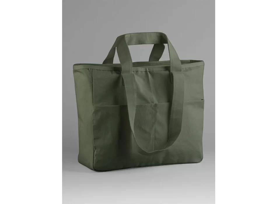 Double Handle Cargo Pocket Tote FullGadgets.com