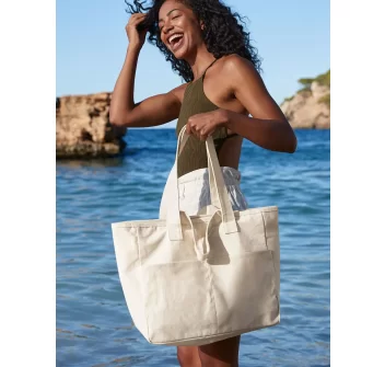 Double Handle Cargo Pocket Tote FullGadgets.com