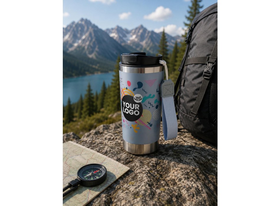 Double-walled travel mug Kayla | Recycled | 500 ml FullGadgets.com