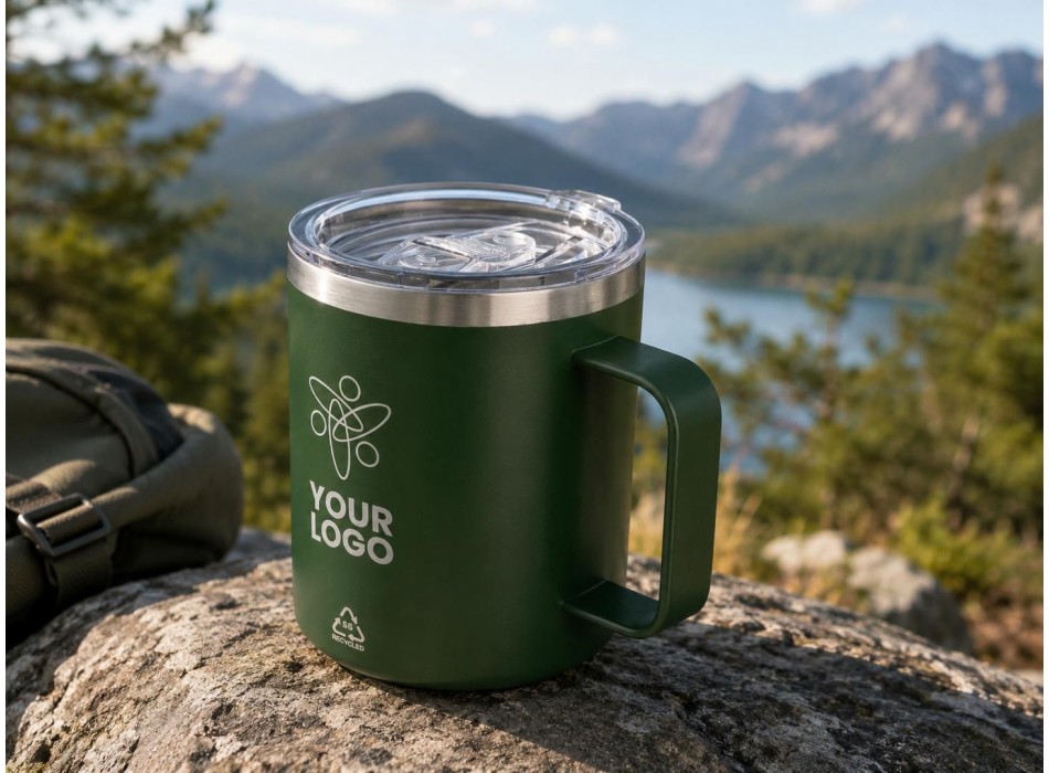 Double-walled travel mug Renate | Recycled | 300 ml FullGadgets.com