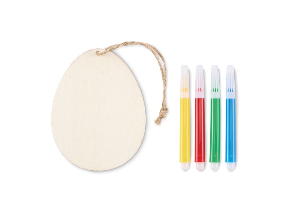 DREGG - Set per dipingere le uova in legno FullGadgets.com