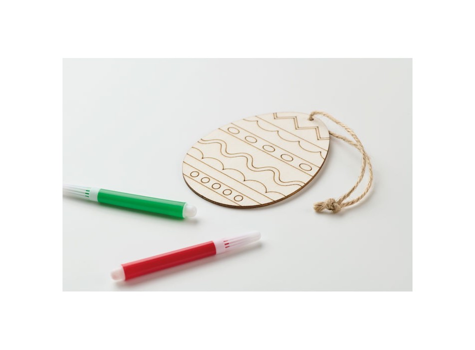 DREGG - Set per dipingere le uova in legno FullGadgets.com