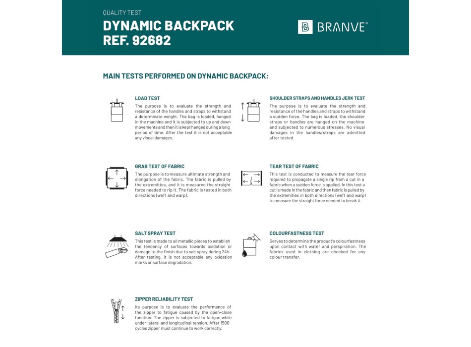 DYNAMIC BACKPACK I. Zaino porta PC 15'6'' 2 in 1 in poliestere 1680D e nylon FullGadgets.com