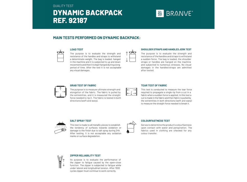 DYNAMIC BACKPACK II. Zaino 2 in 1: zaino + borsa termica FullGadgets.com