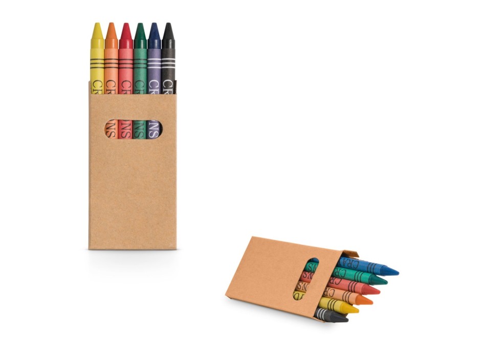 EAGLE. Scatola con 6 pastelli a cera FullGadgets.com