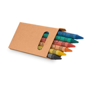 EAGLE. Scatola con 6 pastelli a cera FullGadgets.com