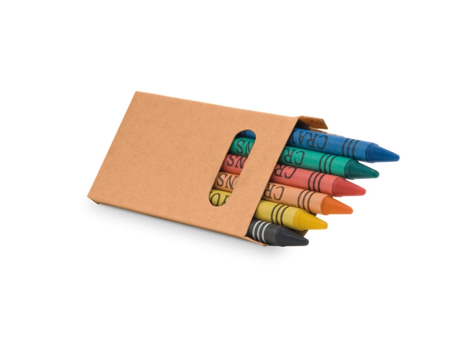 EAGLE. Scatola con 6 pastelli a cera FullGadgets.com