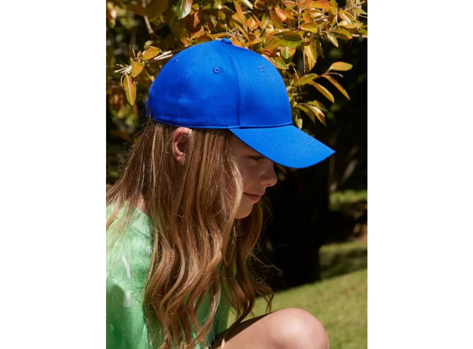 EarthAware® Junior Classic Organic Cotton 6 Panel  Cap FullGadgets.com