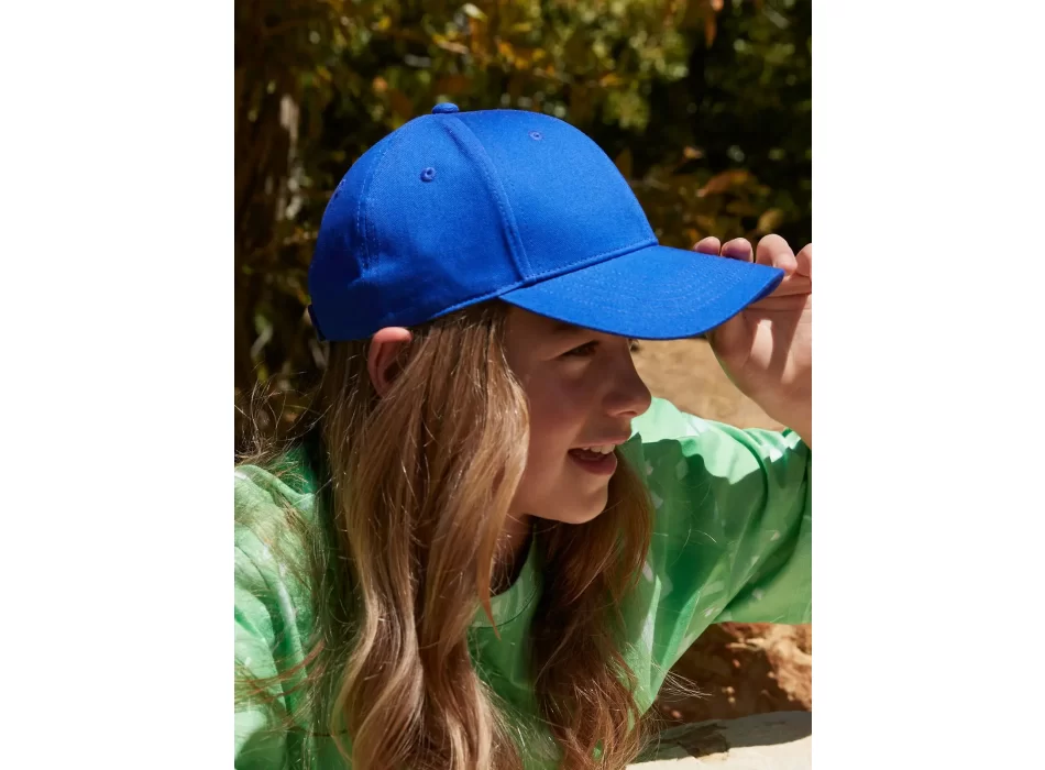 EarthAware® Junior Classic Organic Cotton 6 Panel  Cap FullGadgets.com