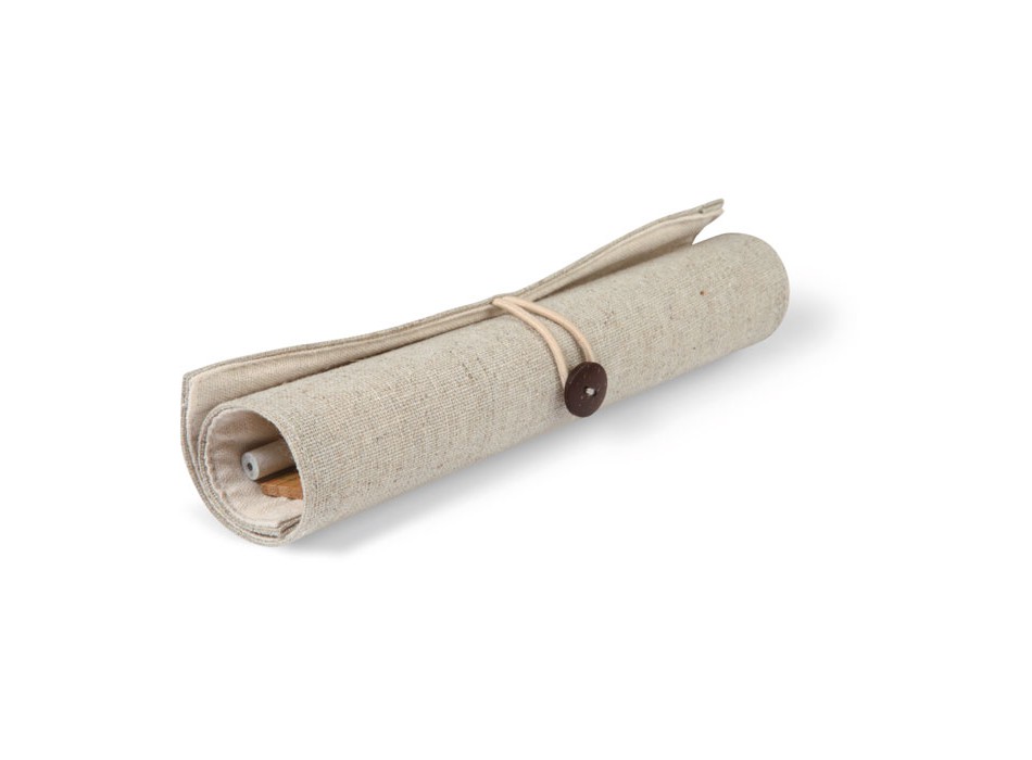 ECOSET - Set in astuccio cotone e juta FullGadgets.com