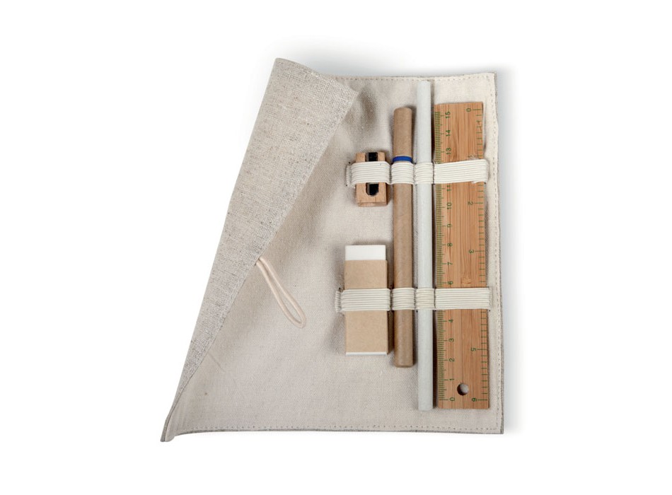 ECOSET - Set in astuccio cotone e juta FullGadgets.com