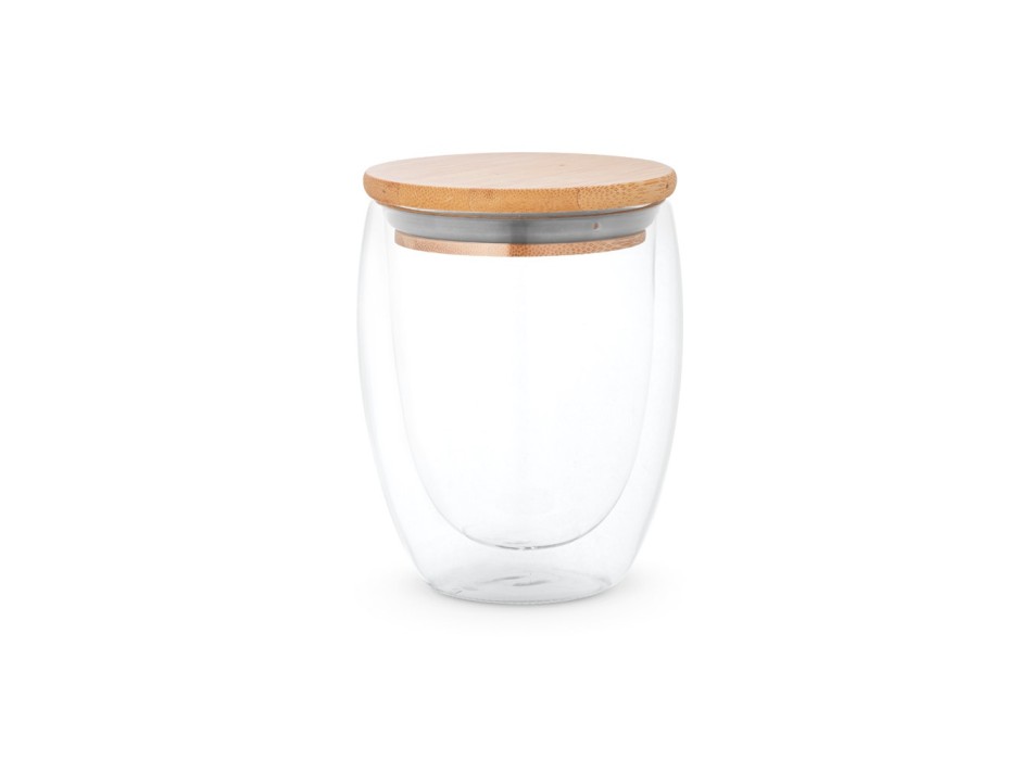 ECUADOR L. Bicchiere da viaggio in vetro borosilicato 350 mL FullGadgets.com