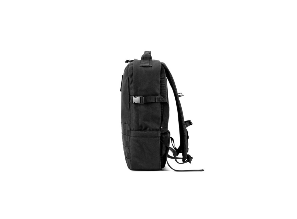 EDINBURGH BPACK. Zaino stile militare in poliestere riciclato 600D, ad alta densità e foderato in poliestere riciclato 210D da 17.3' FullGadgets.com