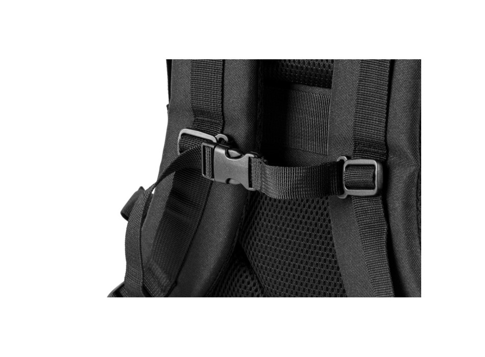 EDINBURGH BPACK. Zaino stile militare in poliestere riciclato 600D, ad alta densità e foderato in poliestere riciclato 210D da 17.3' FullGadgets.com