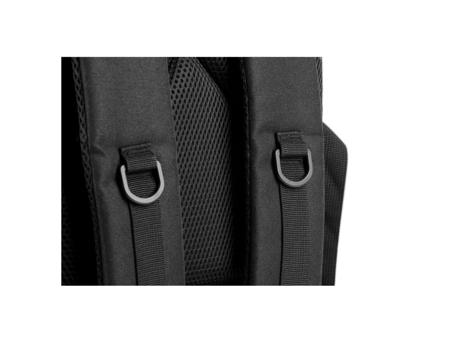 EDINBURGH BPACK. Zaino stile militare in poliestere riciclato 600D, ad alta densità e foderato in poliestere riciclato 210D da 17.3' FullGadgets.com