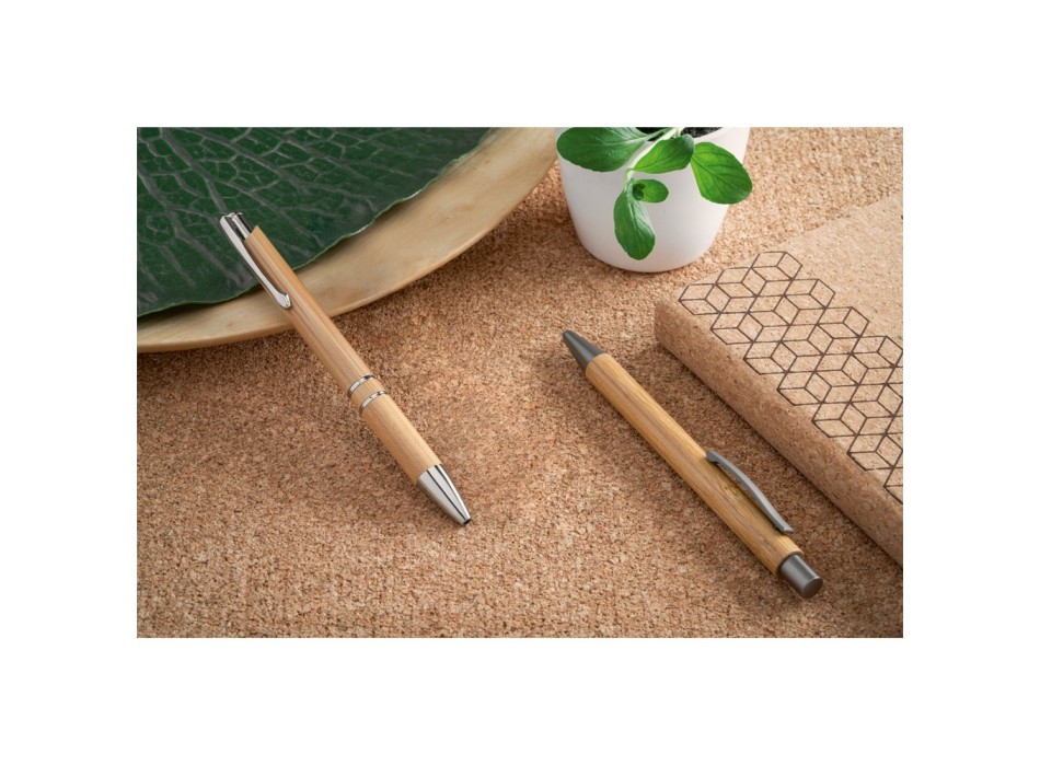 ELLIOT. Penna a sfera in bambù con clip FullGadgets.com