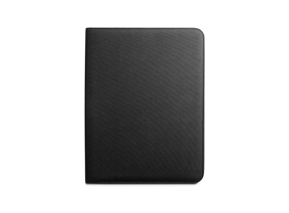 EMERGE FOLDER. Cartella A4 in poliestere riciclato (100% rPET) 300D con chiusura zip FullGadgets.com