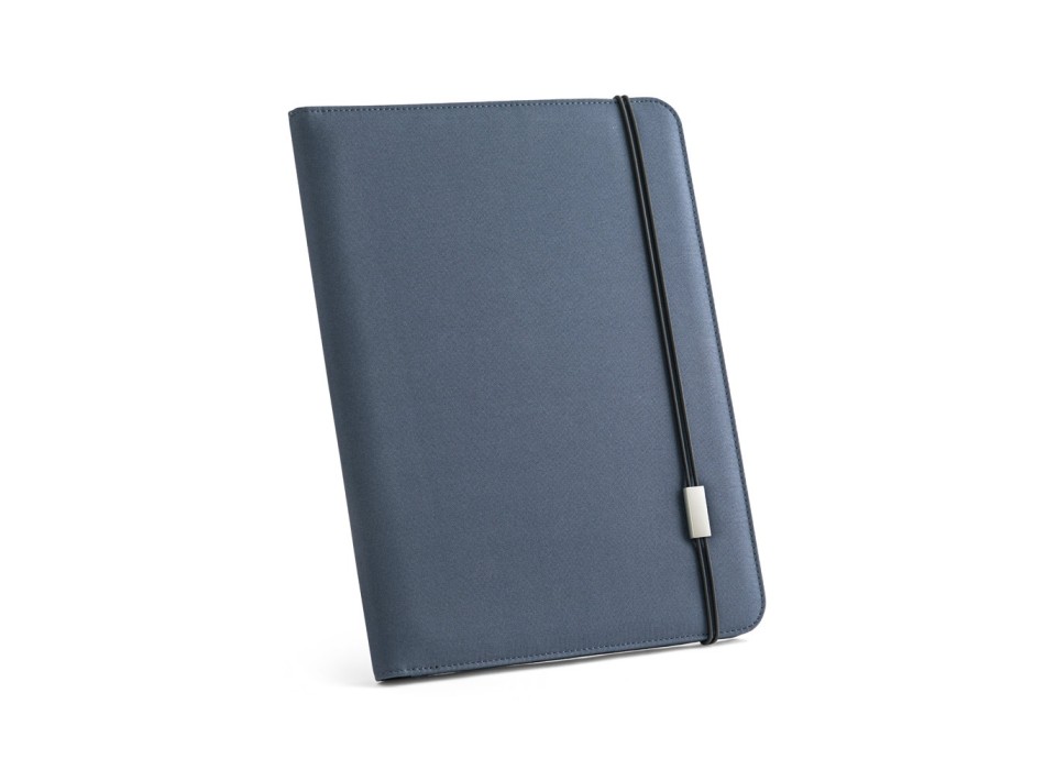 EMERGE FOLDER II. Cartella A4 in in poliestere riciclato (100% rPET) 300D con chiusura ad elastico FullGadgets.com