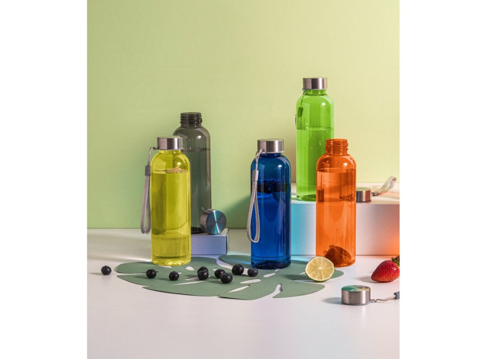 ENDERS M. Borraccia PET riciclato (100% rPET) trasparente con finitura lucida 600 mL FullGadgets.com