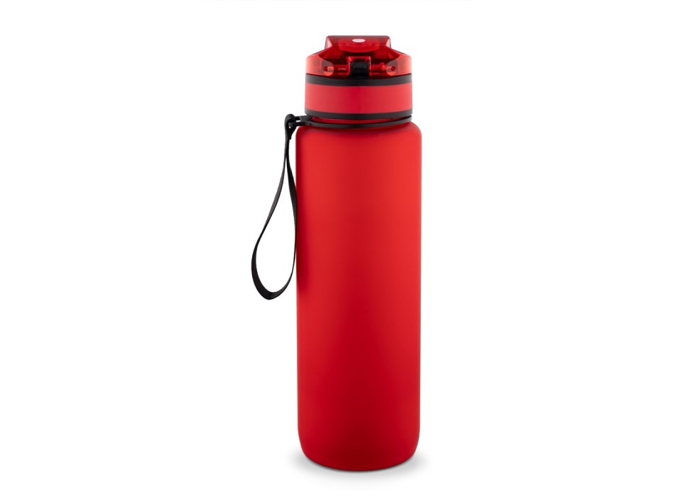 ERIKSSON. Borraccia in PET riciclato (100% rPET), con frasi motivazionali e indicazioni orarie per incoraggiare a bere acqua FullGadgets.com