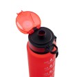 ERIKSSON. Borraccia in PET riciclato (100% rPET), con frasi motivazionali e indicazioni orarie per incoraggiare a bere acqua FullGadgets.com