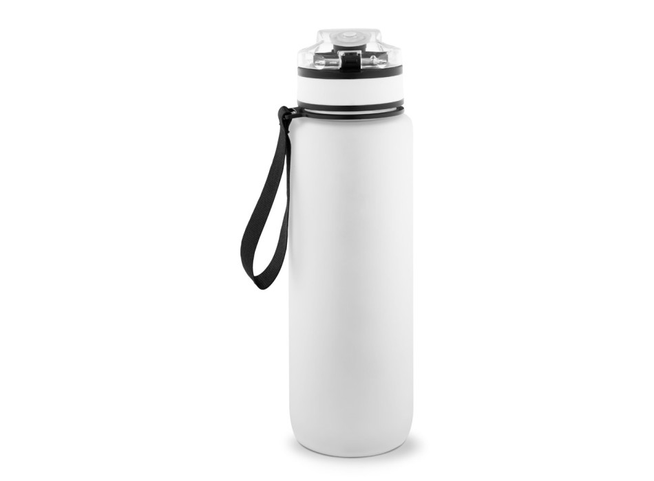 ERIKSSON. Borraccia in PET riciclato (100% rPET), con frasi motivazionali e indicazioni orarie per incoraggiare a bere acqua FullGadgets.com