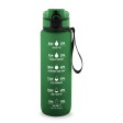 ERIKSSON. Borraccia in PET riciclato (100% rPET), con frasi motivazionali e indicazioni orarie per incoraggiare a bere acqua FullGadgets.com