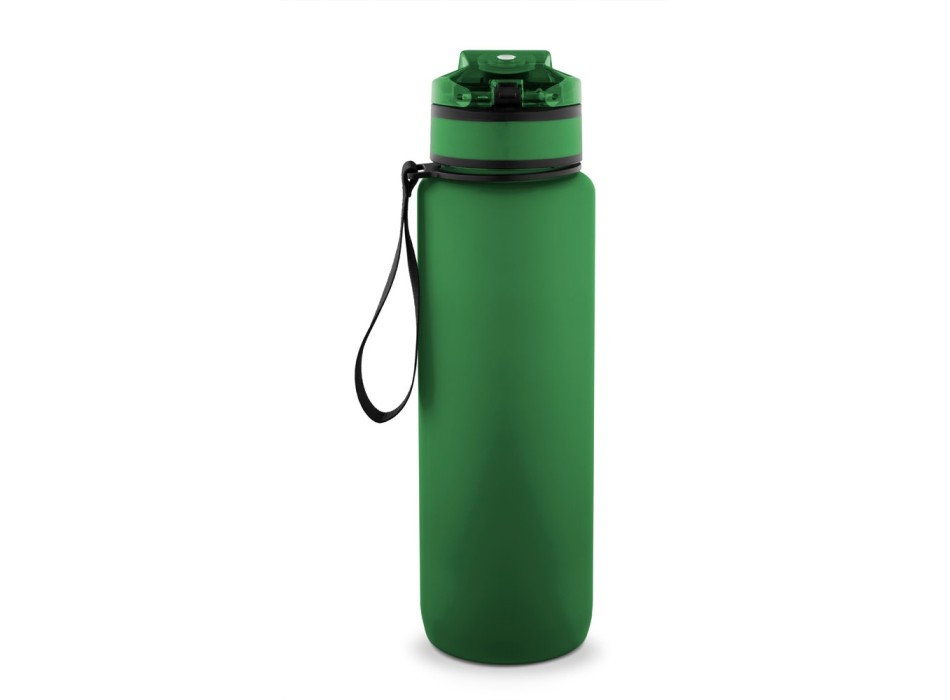 ERIKSSON. Borraccia in PET riciclato (100% rPET), con frasi motivazionali e indicazioni orarie per incoraggiare a bere acqua FullGadgets.com