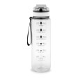ERIKSSON. Borraccia in PET riciclato (100% rPET), con frasi motivazionali e indicazioni orarie per incoraggiare a bere acqua FullGadgets.com